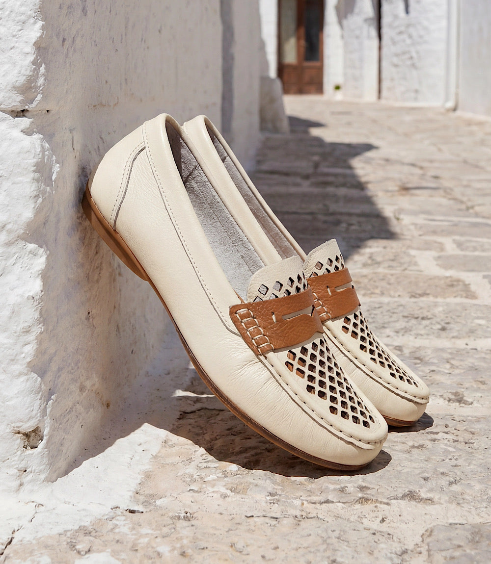 ivory women's dress shoes Charleston Shoe Co. Peggy Loafers – Karen Kane RUMORED Sweet Talker Open Size:US 9 | EU 41 Be utterly beguiling in latin designer