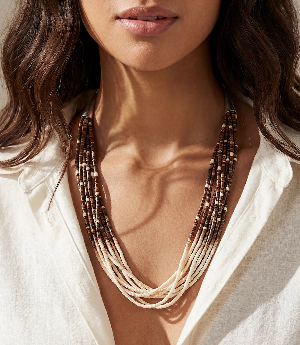 ネックレス・ペンダント Santo Domingo Heishi Necklace 24\