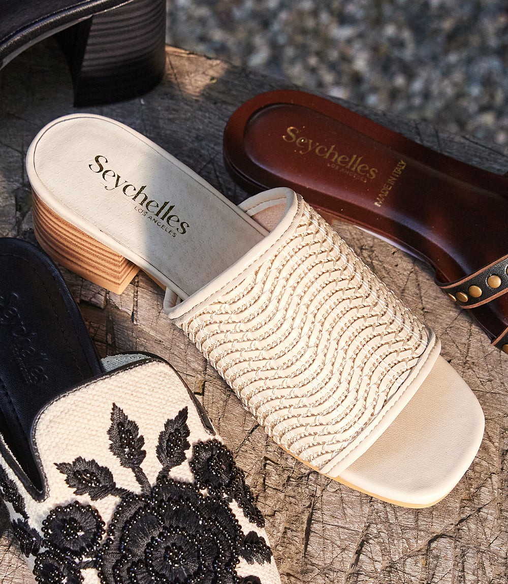 Seychelles Pepper 2 Woven Mid Heel Sandals – Karen Kane
