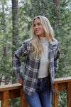 pretty blonde in fall outfit