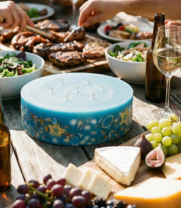 Centerpiece Seashell Candle