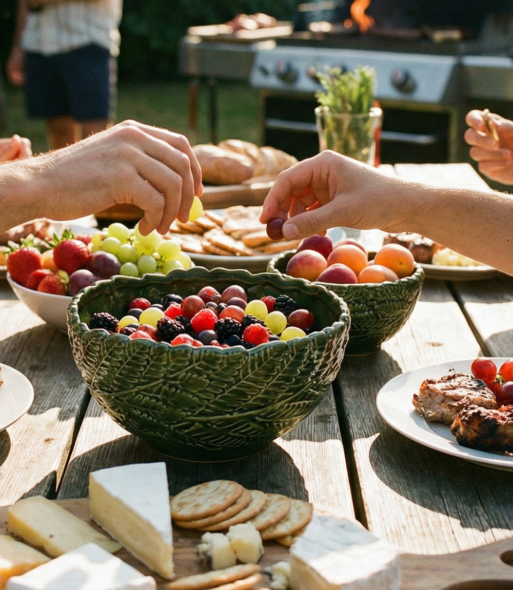 Fern Leaf Bowls, Set Of 2