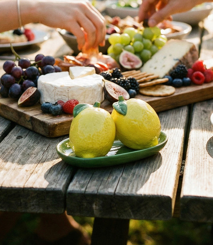 Lemon Grove Salt And Pepper Shakers