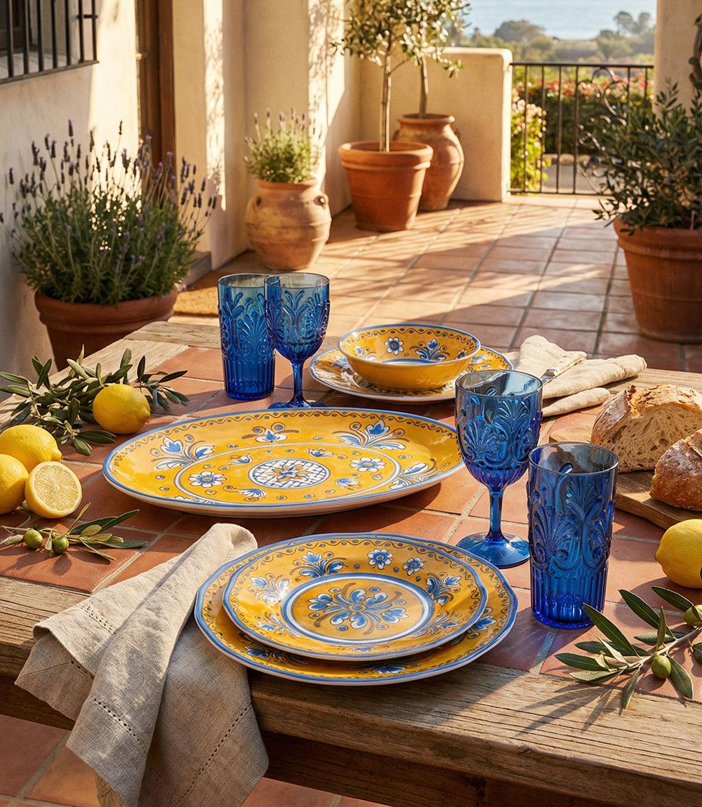 Acrylic Fleur Drinking Glass