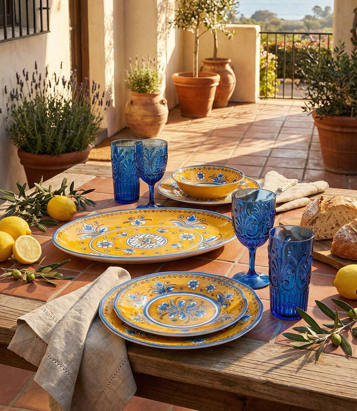 Acrylic Fleur Drinking Glass