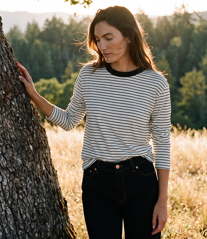 Long Sleeve Crewneck Top