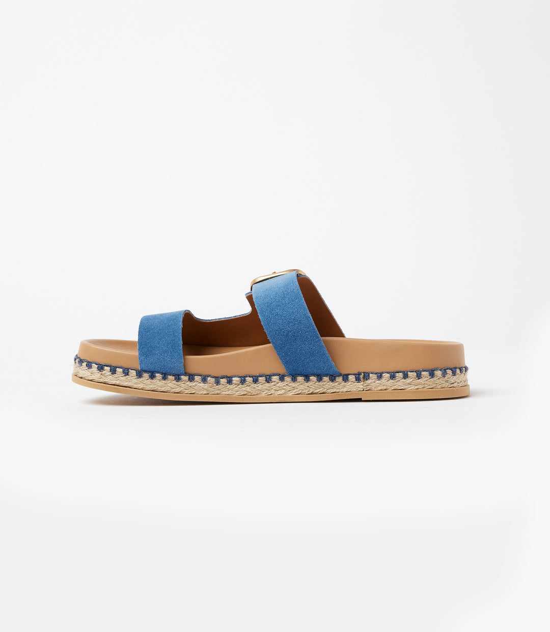 Getaway Buckle Slip On Sandals