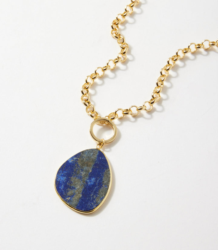 Lapis Pendant Necklace