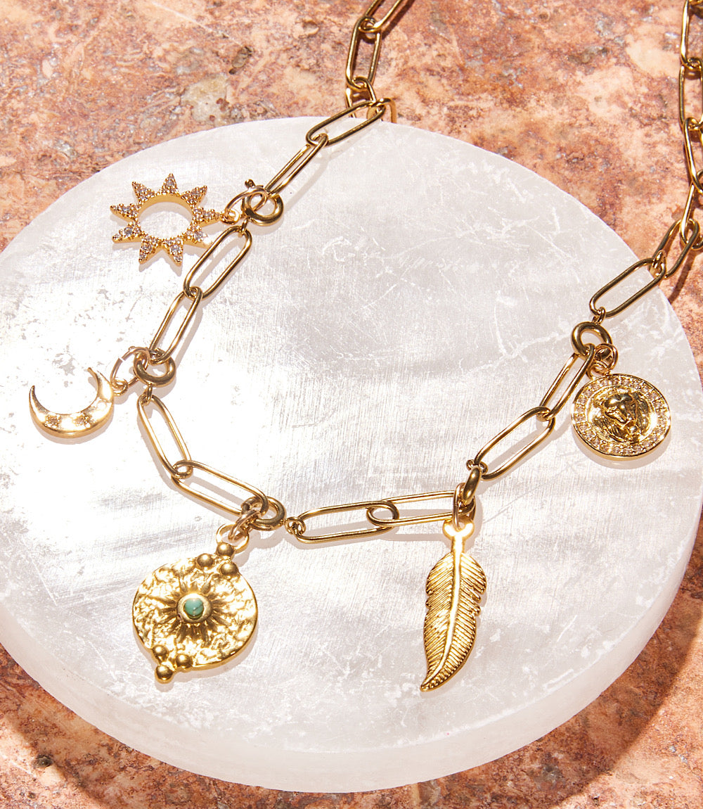 Whispers Of The West Charm Necklace