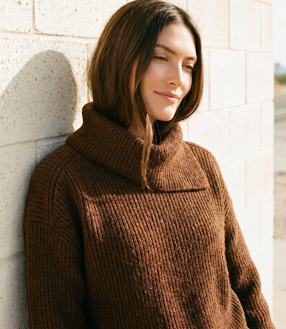 Split Neck Sweater