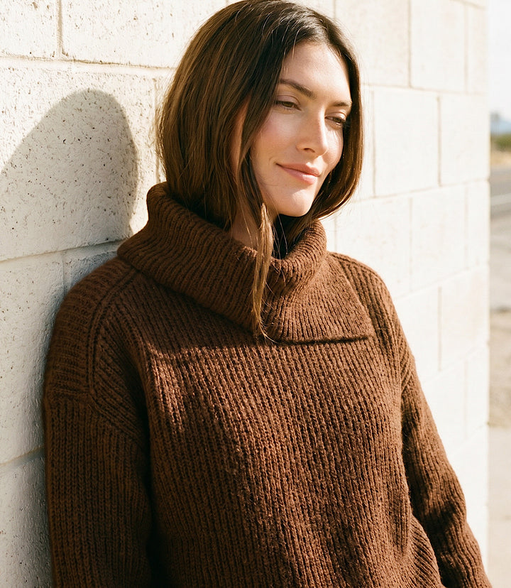 Split Neck Sweater