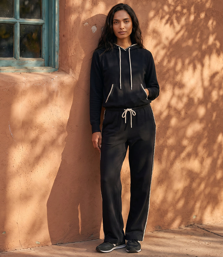 Edge Stitch Drawstring Sweatpants