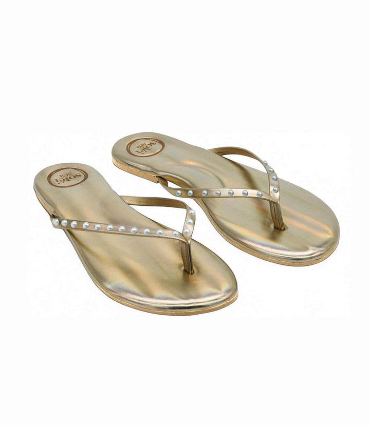 Solei Sea Indie Pearl Thong Sandals