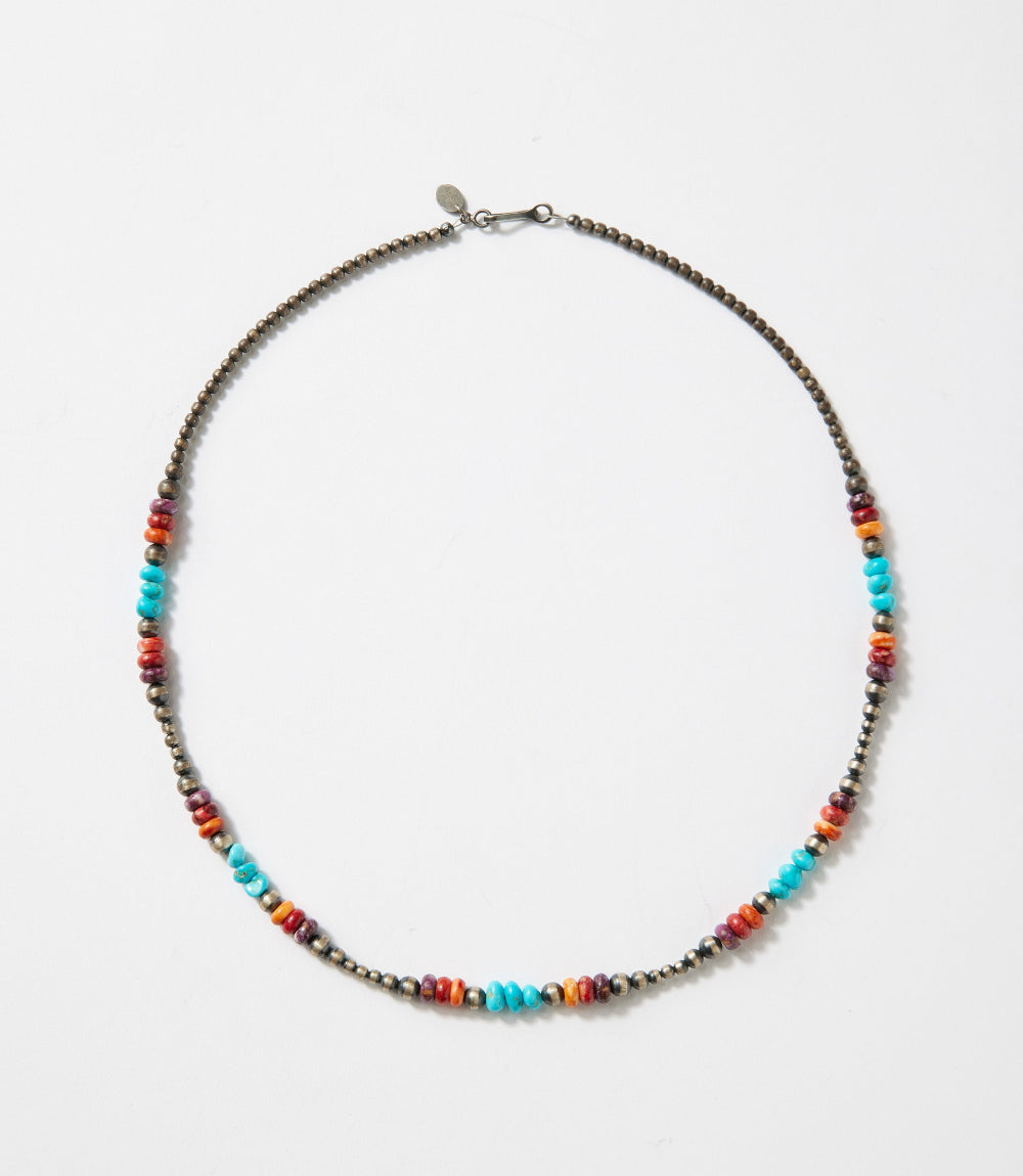 Multi Stone Turquoise Navajo Pearl Necklace