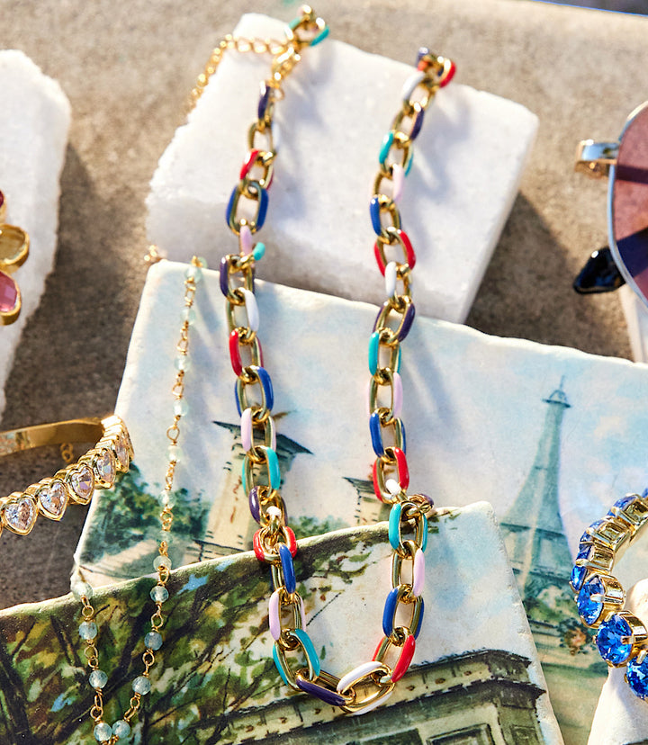 True Hue Chainlink Necklace