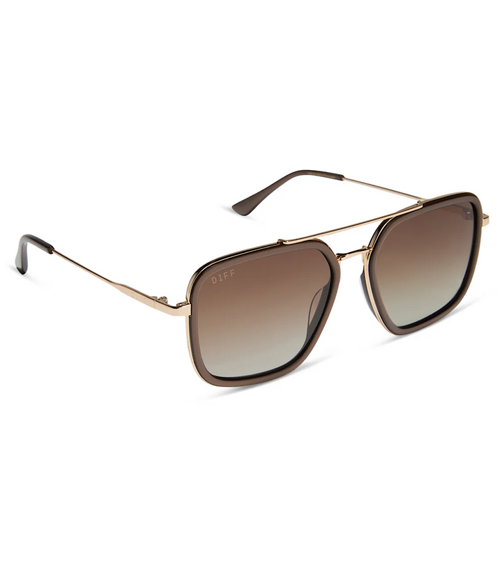 DIFF Jordan Polarized Aviator Sunglasses