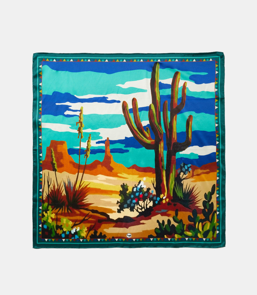 Paint By Numbers Silk Scarf