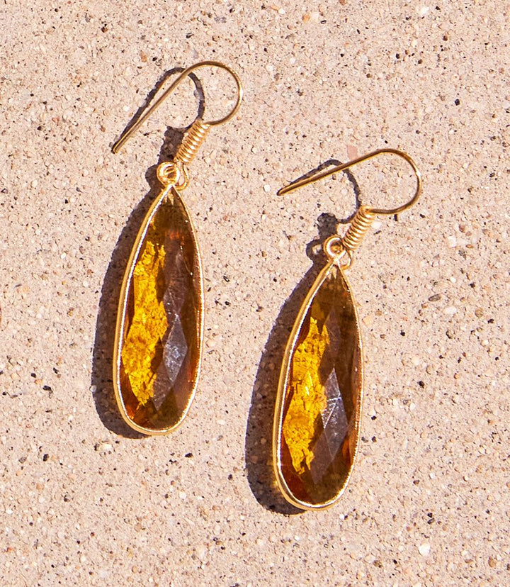 Citrine Quartz Earrings
