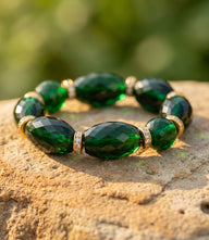 Emerald Link Bracelet