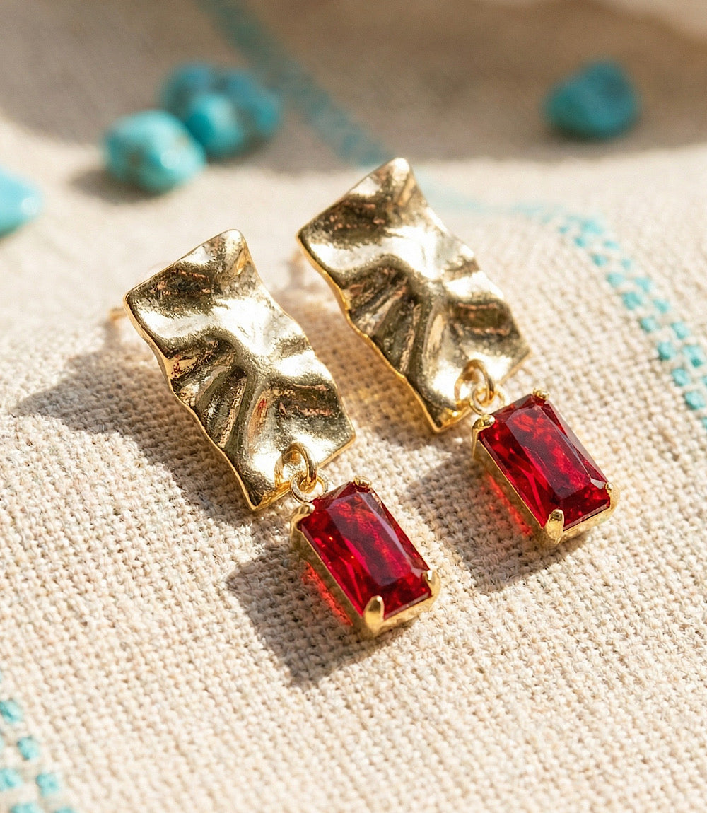 Reflection Drop Earrings