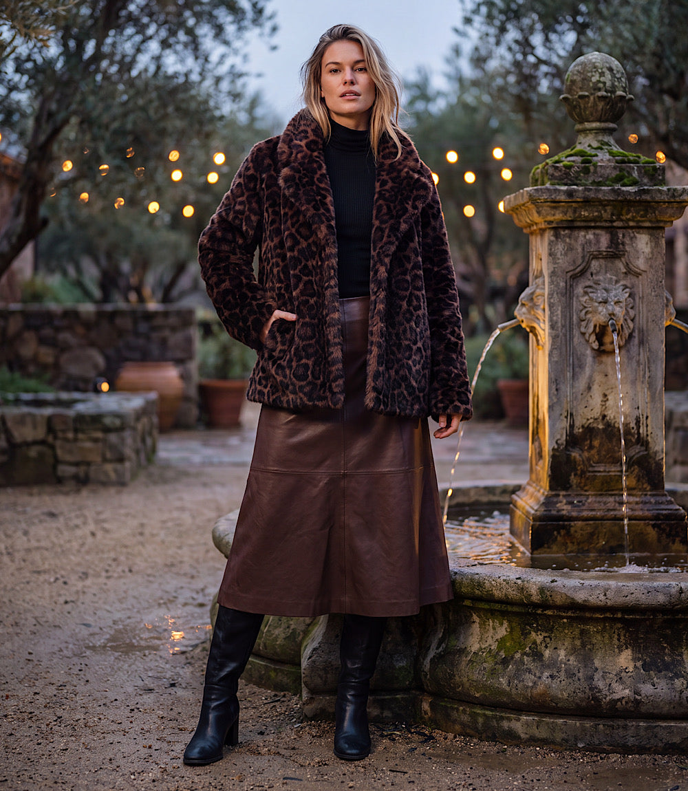 Faux Fur Coat