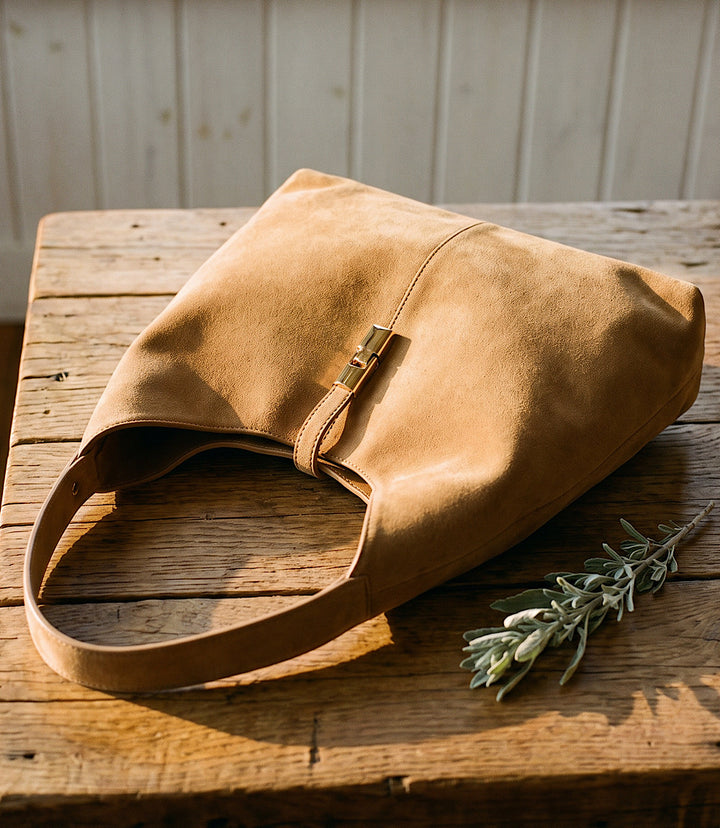 Billini Lamarr Faux Suede Shoulder Bag