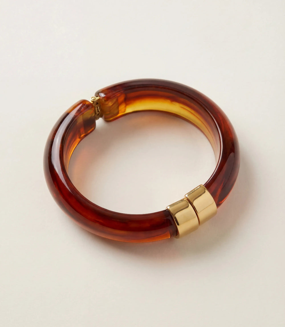 Lucite Bangle Bracelet