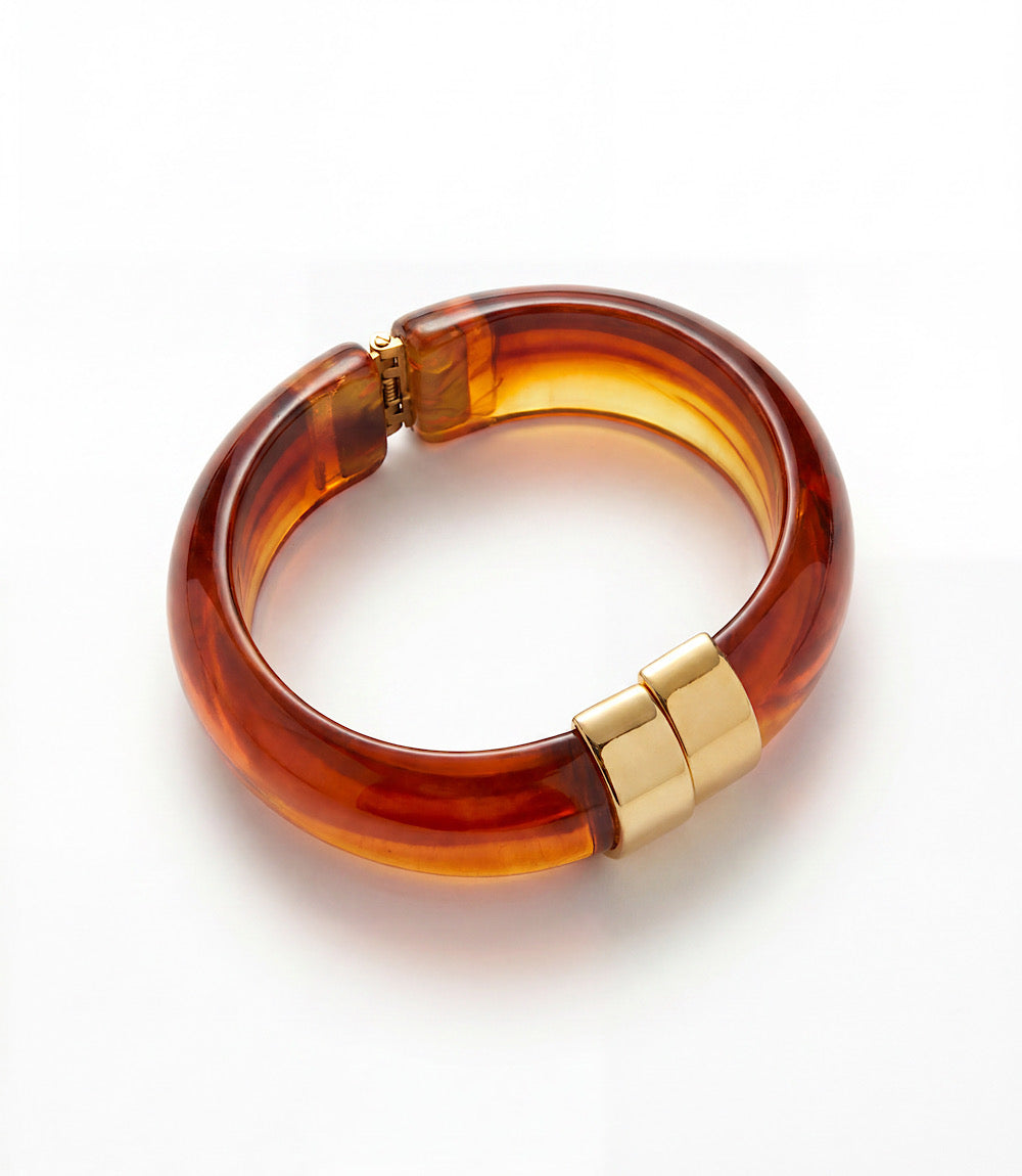 Lucite Bangle Bracelet