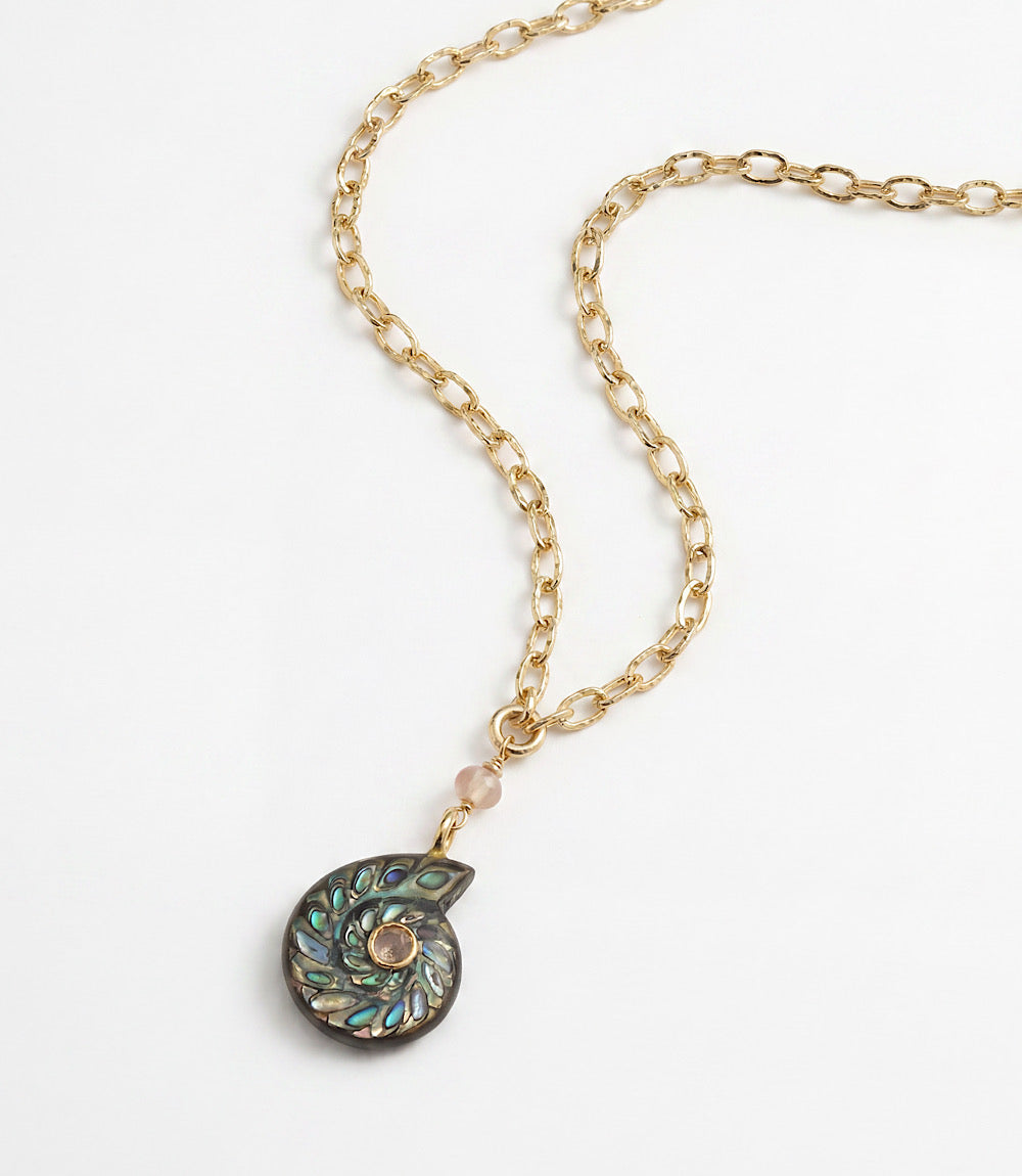 Sea Spiral Necklace
