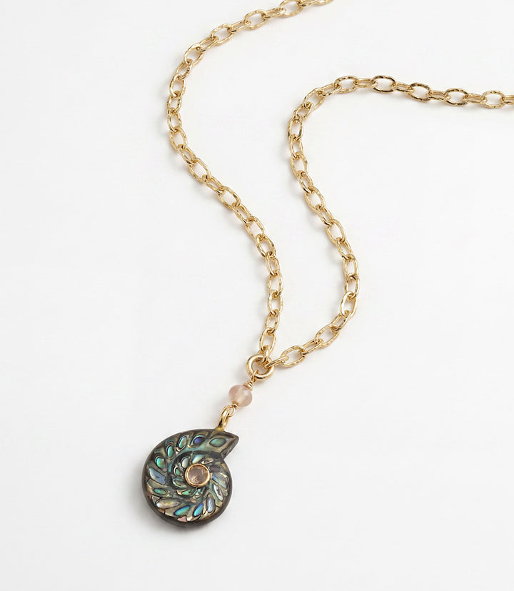 Sea Spiral Necklace