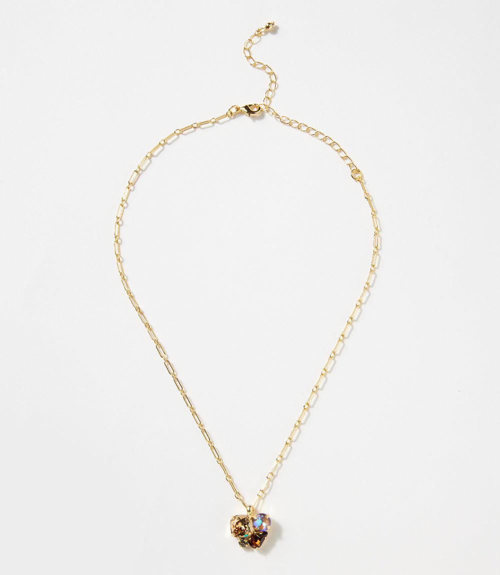 Crystal Cluster Necklace