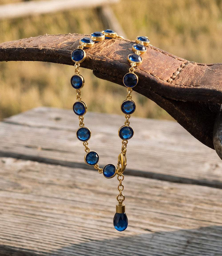 Sapphire Crystal Bracelet
