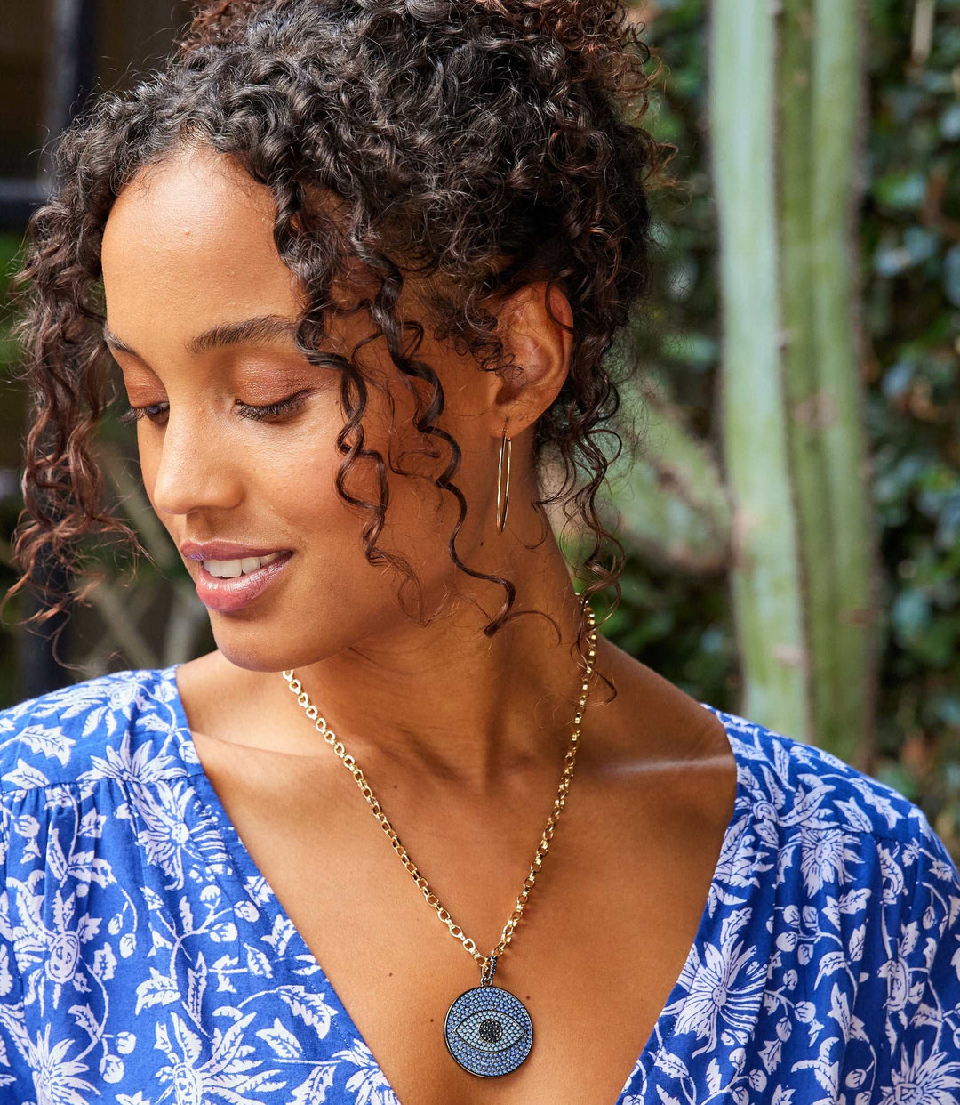 Pavé Crystal Pendant Necklace