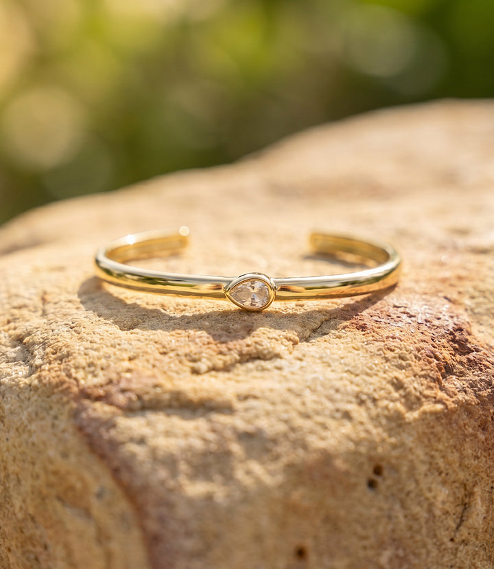 Gemstone Cuff Bracelet