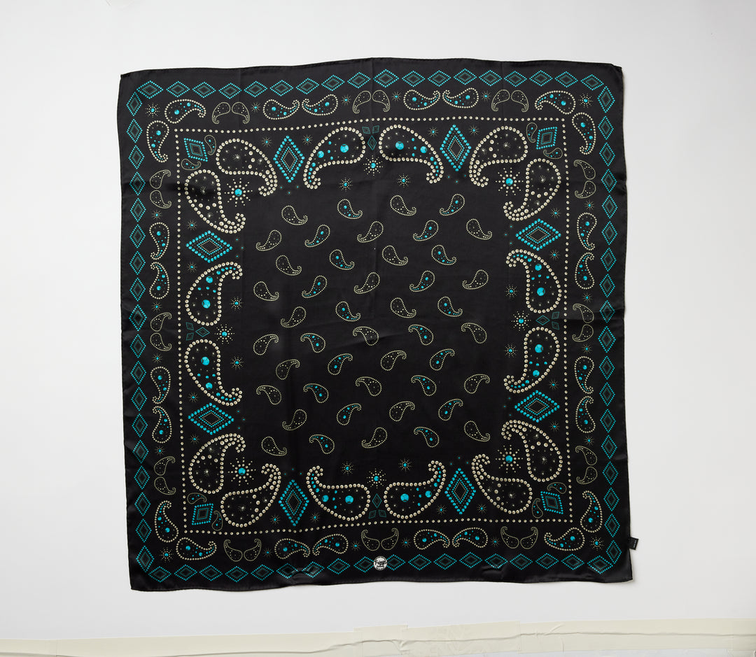 Pretty Paisley Silk Scarf