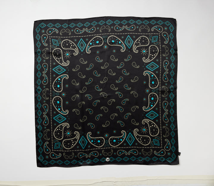 Pretty Paisley Silk Scarf