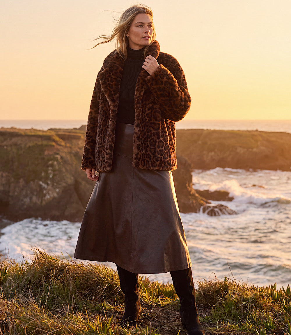 Faux Fur Coat