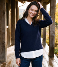 Layered Sweater