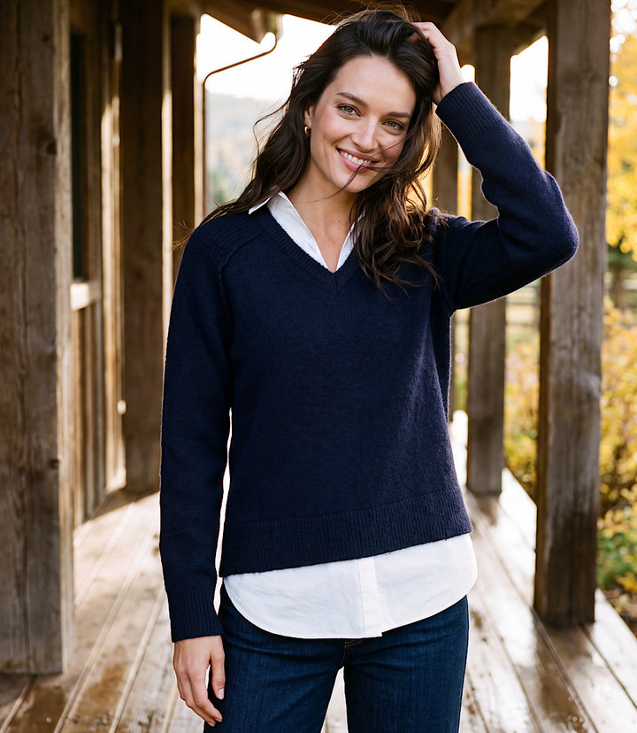 Layered Sweater