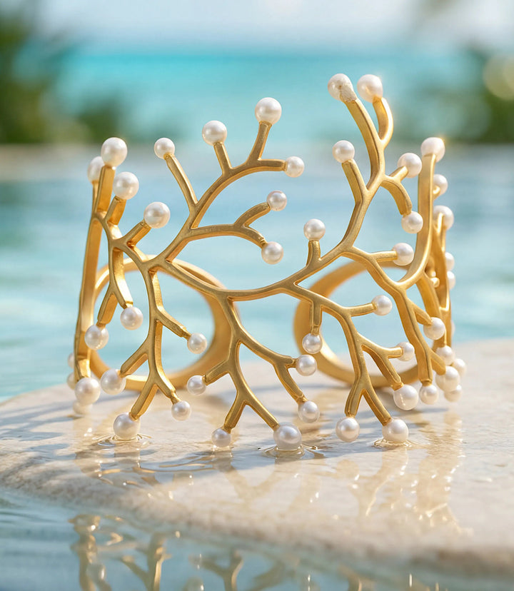 Coral Reef Cuff Bracelet