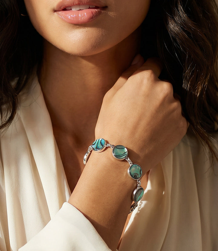 Abalone Link Bracelet
