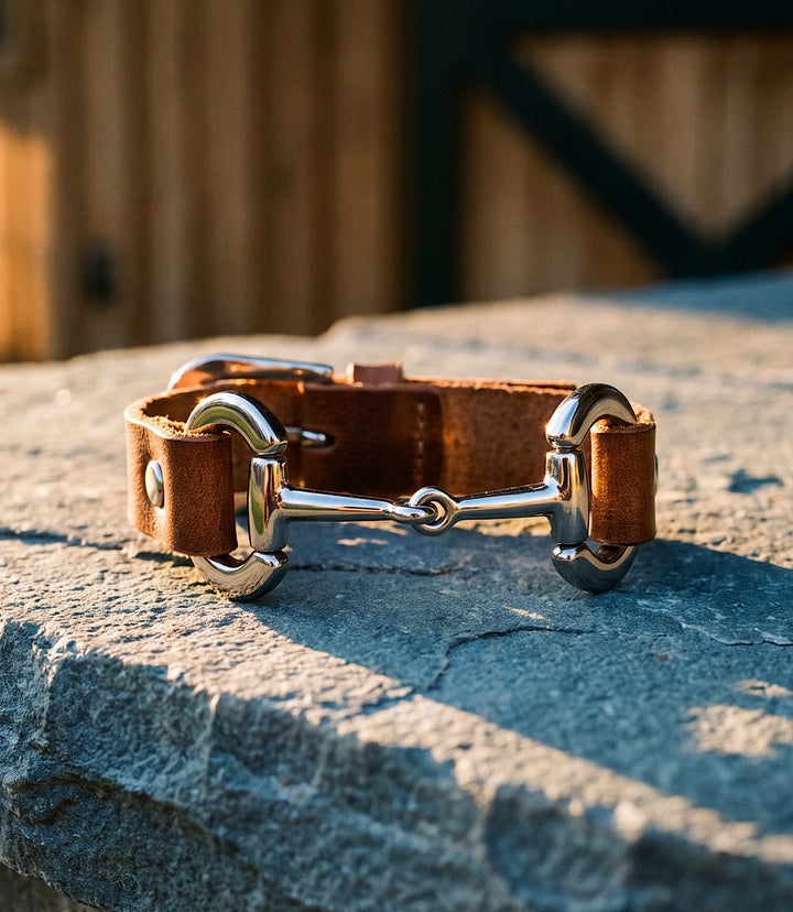Leather Link Bracelet