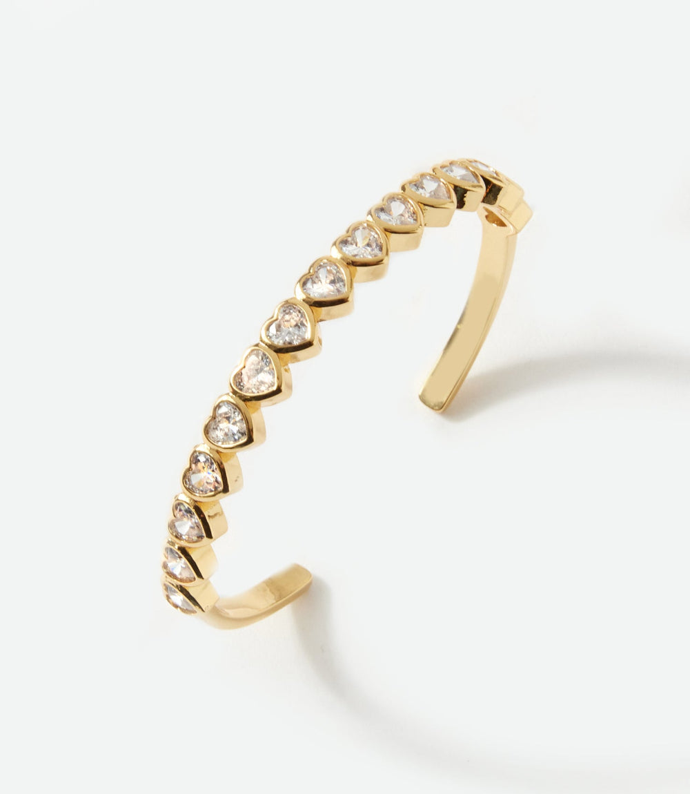 Heart Cuff Bracelet