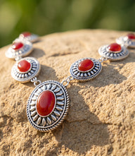 Embellished Concho Necklace