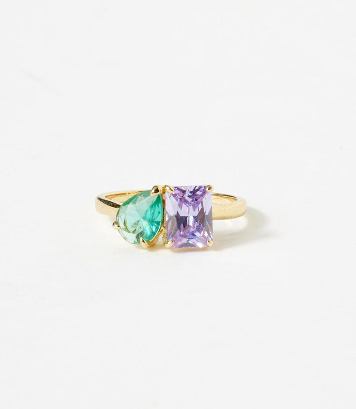 Perfect Pair Gemstone Ring