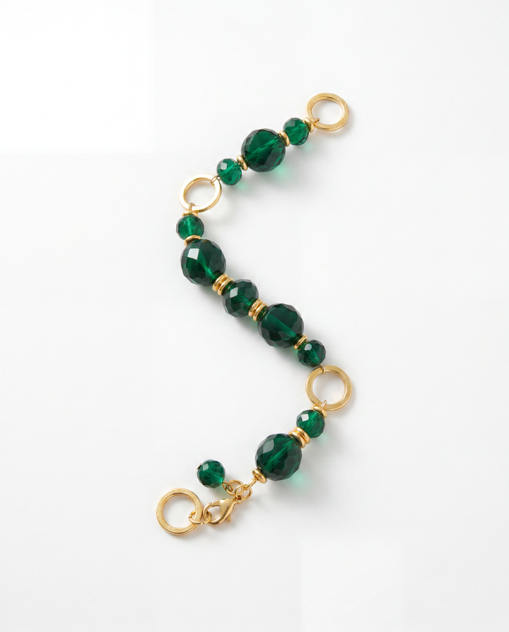 Beaded Emerald Bracelet