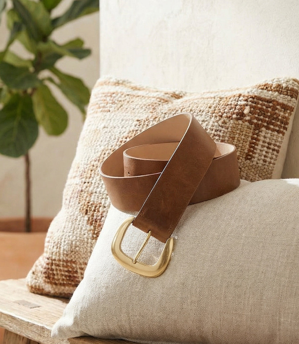 Streets Ahead Drop Waist Leather Belt