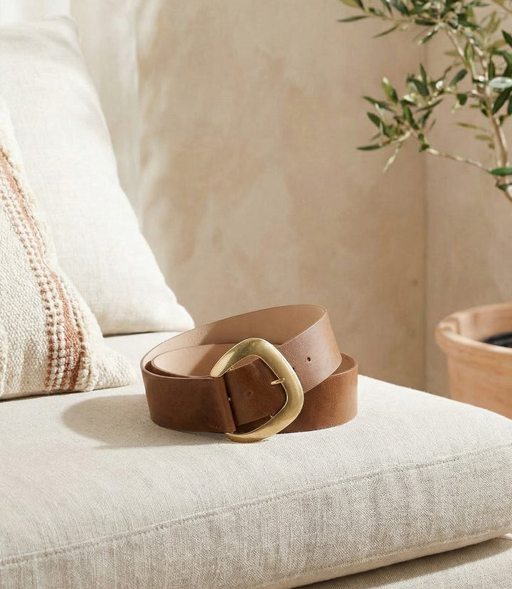 Streets Ahead Drop Waist Leather Belt