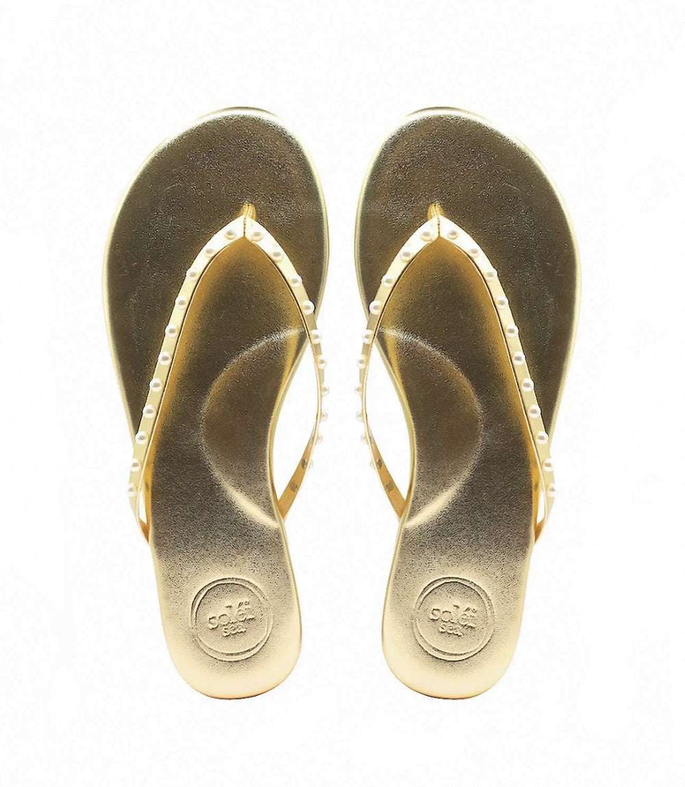 Solei Sea Indie Pearl Thong Sandals