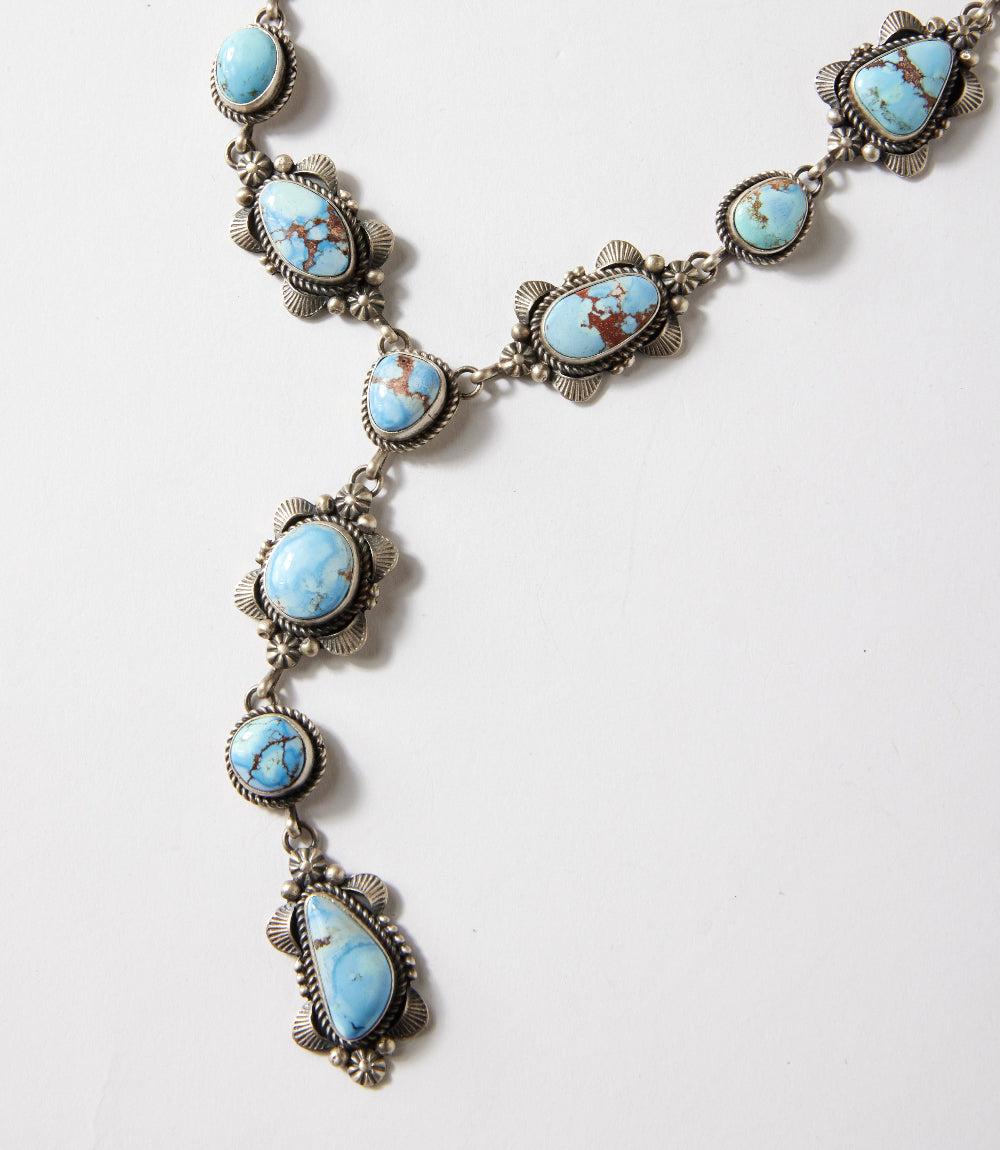 Golden Hill Lariat Necklace And Earring Set